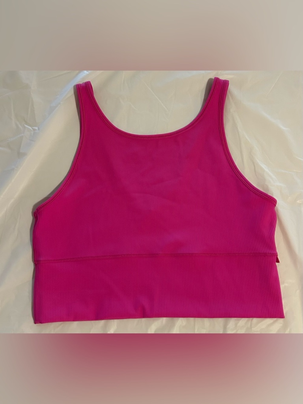 lululemon athletica Hot Pink Ribbed Tank